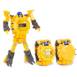 2 IN 1 TRANSFORMING ROBOT TOY WATCH