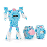 2 IN 1 TRANSFORMING ROBOT TOY WATCH