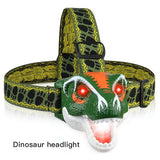 DINOSAUR TOY HEAD LAMP FLASHLIGHT