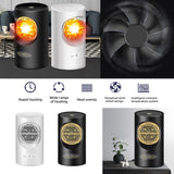 MINI Portable Fast Heater Heated Heating Electric Cooler Hot Fan Winter 400W US